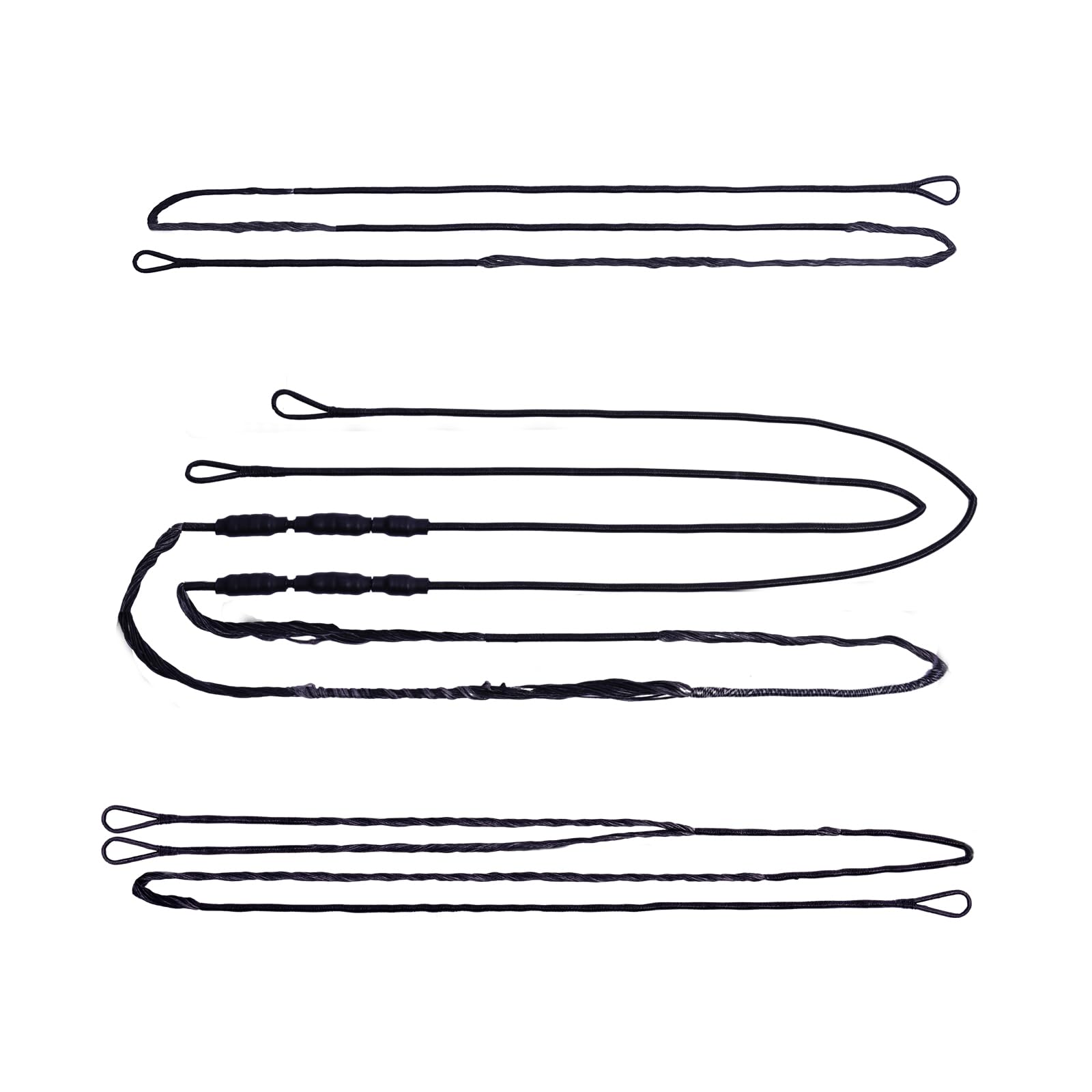 Sanlida Dragon 10 Compound Bow Replacement String Cable Kit - 22 Strand BCY 452X